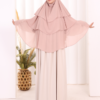 Veiled 3-Layer Chiffon Soufflé Shawl 6012 Black 39 Veiled 3-Layer Chiffon Soufflé Shawl 6012 Black - Image 17