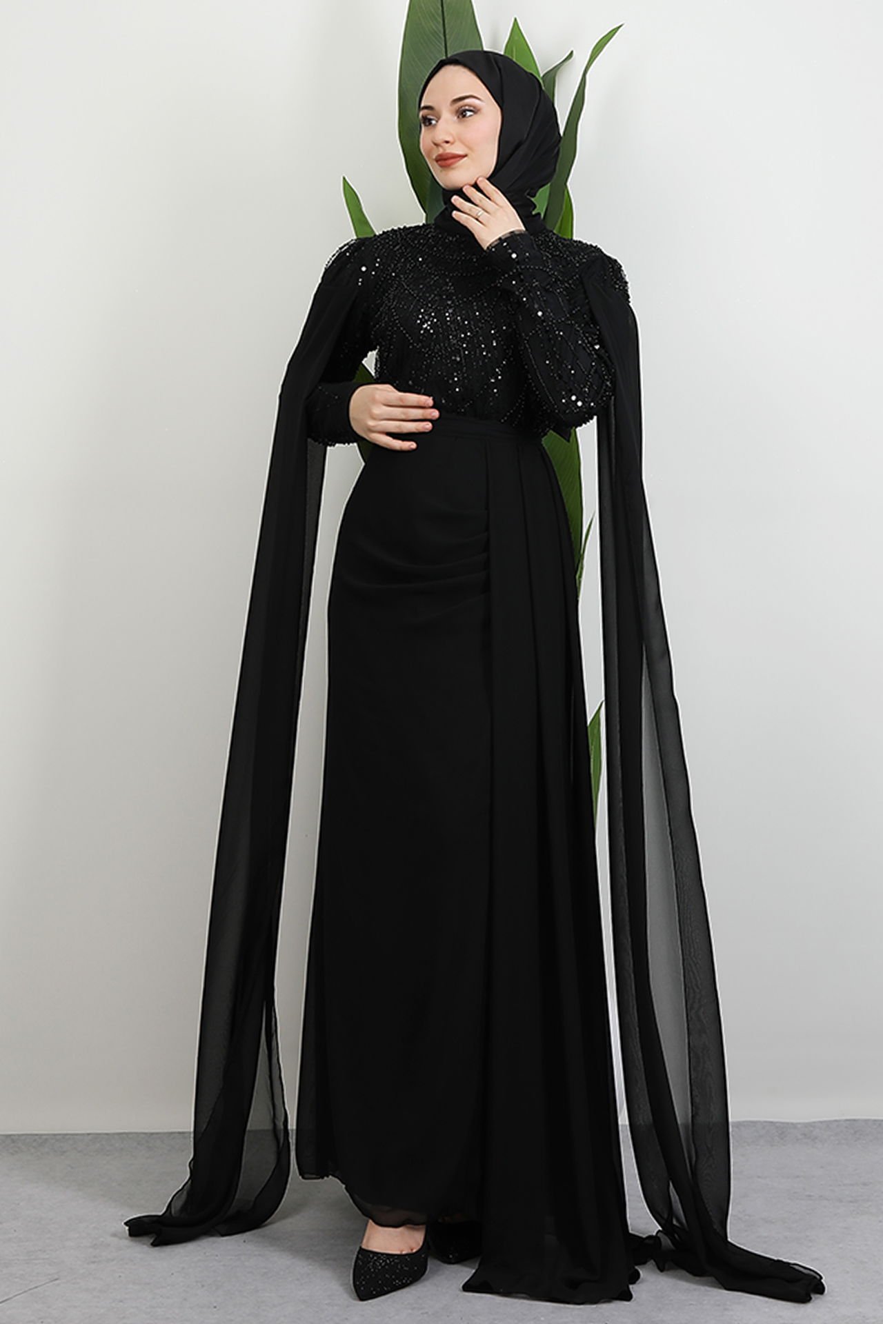 Hijab Dress Black