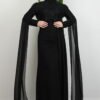 Serena Hijab Dress Black - Image 2