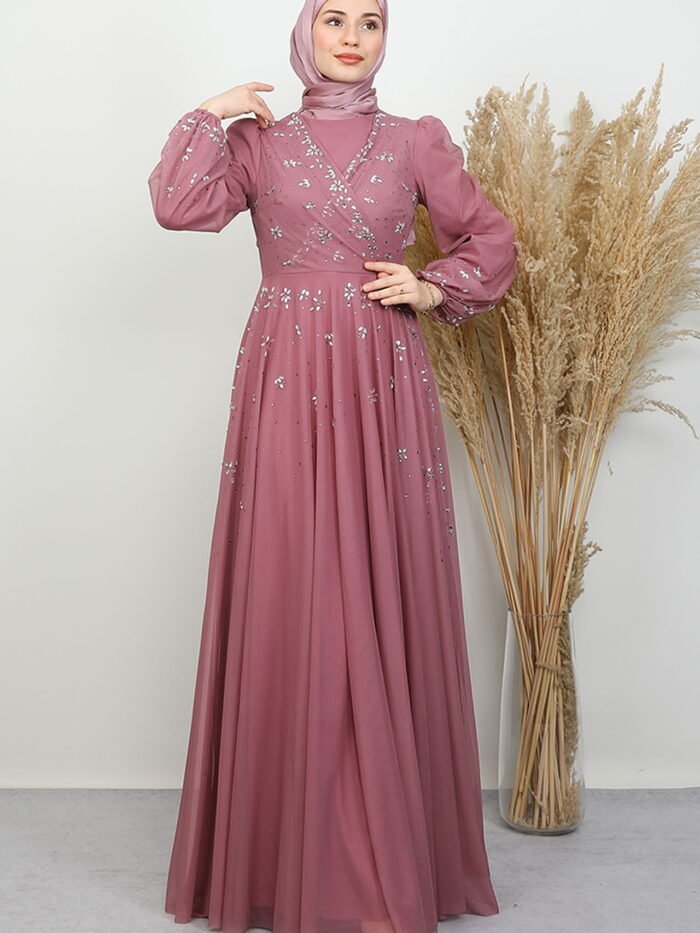 Evening Dress Soft Pink