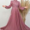 Cute Tulle Evening Dress Soft Pink 15 Cute Tulle Evening Dress Soft Pink - Image 4