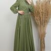 Evening Dress in Dark Brown - Image 12