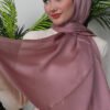 Pearl Satin Shawl Black 41 Pearl Satin Shawl Black - Image 21