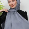 Janjan Shawl Dark Grey - Image 4