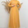 Dream Glitter Evening Dress Dark Lilac - Image 6