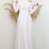 Dream Glitter Evening Dress Dark Lilac - Image 8