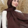 Pearl Satin Shawl Black - Image 14
