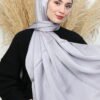 Pearl Satin Black Shawl - Image 11