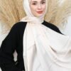Pearl Satin Black Shawl - Image 6