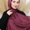 Pearl Satin Shawl Black 40 Pearl Satin Shawl Black - Image 20