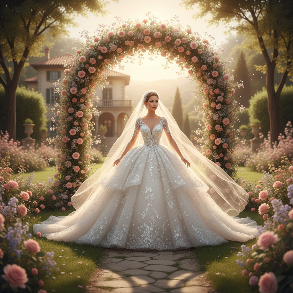 10 Enchanting Barbie with Wedding Dress Styles Through the Decades 6 barbie with wedding dress - fashion inspiration