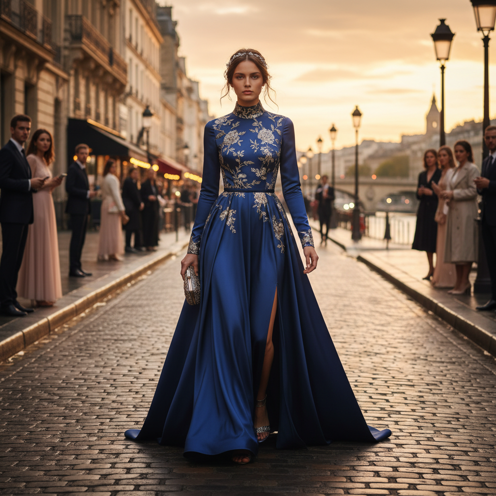 7 Exquisite Modest Evening Dress Gowns for Unforgettable Occasions 6 evening dress gown - fashion inspiration