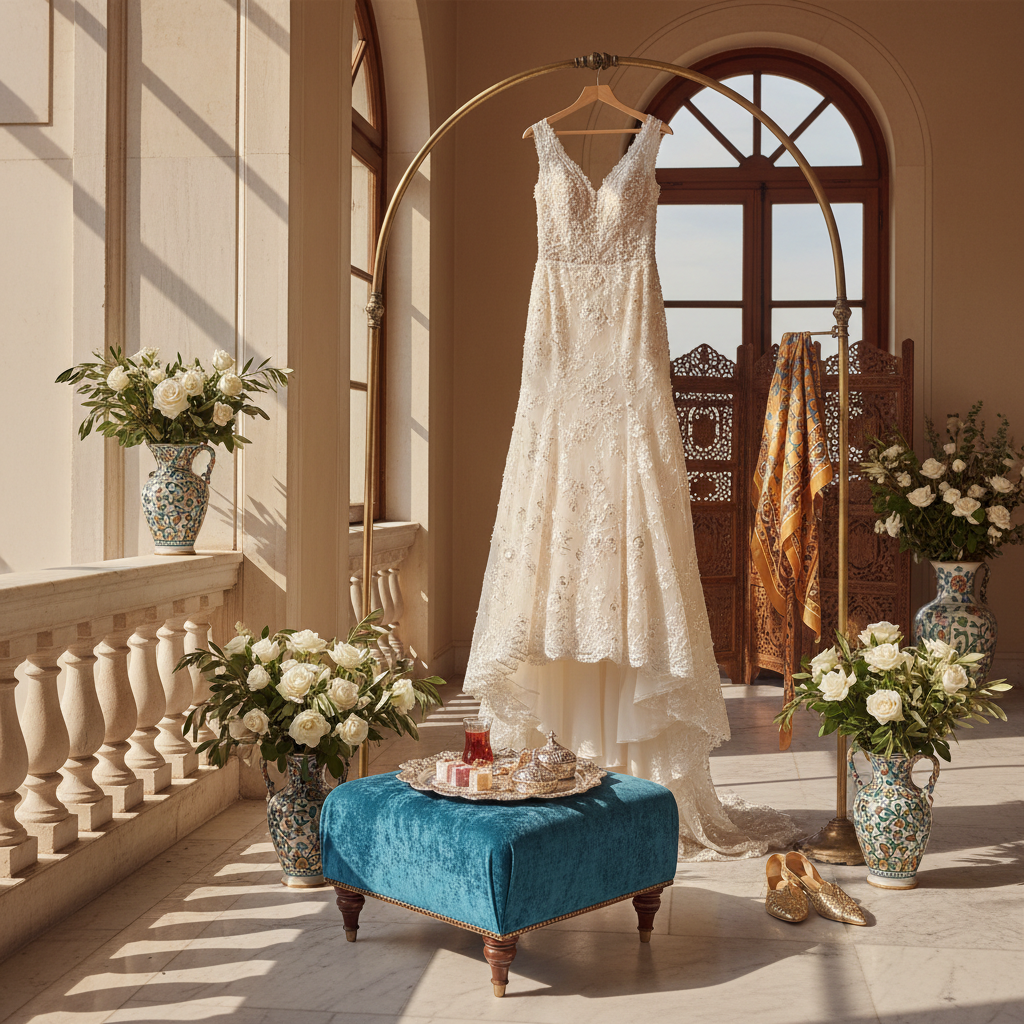 7 Divine Turkish Wedding Dresses: Tradition Meets Modern Glamour 7 turkish wedding dress - fashion inspiration