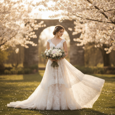 wedding dress for bride featured
