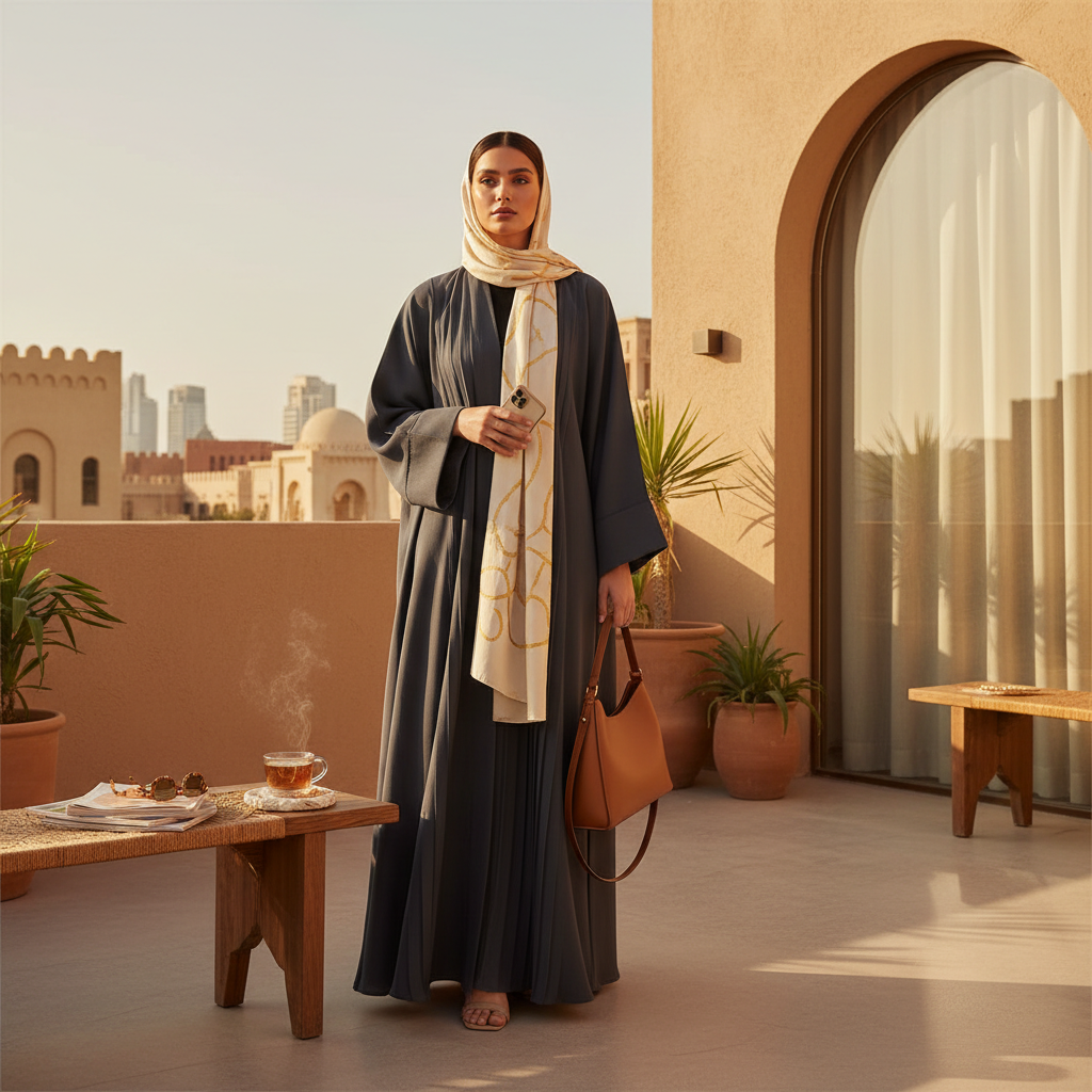 7 Chic Abaya Styles for Modern Women 7 abaya styles for modern women - fashion inspiration