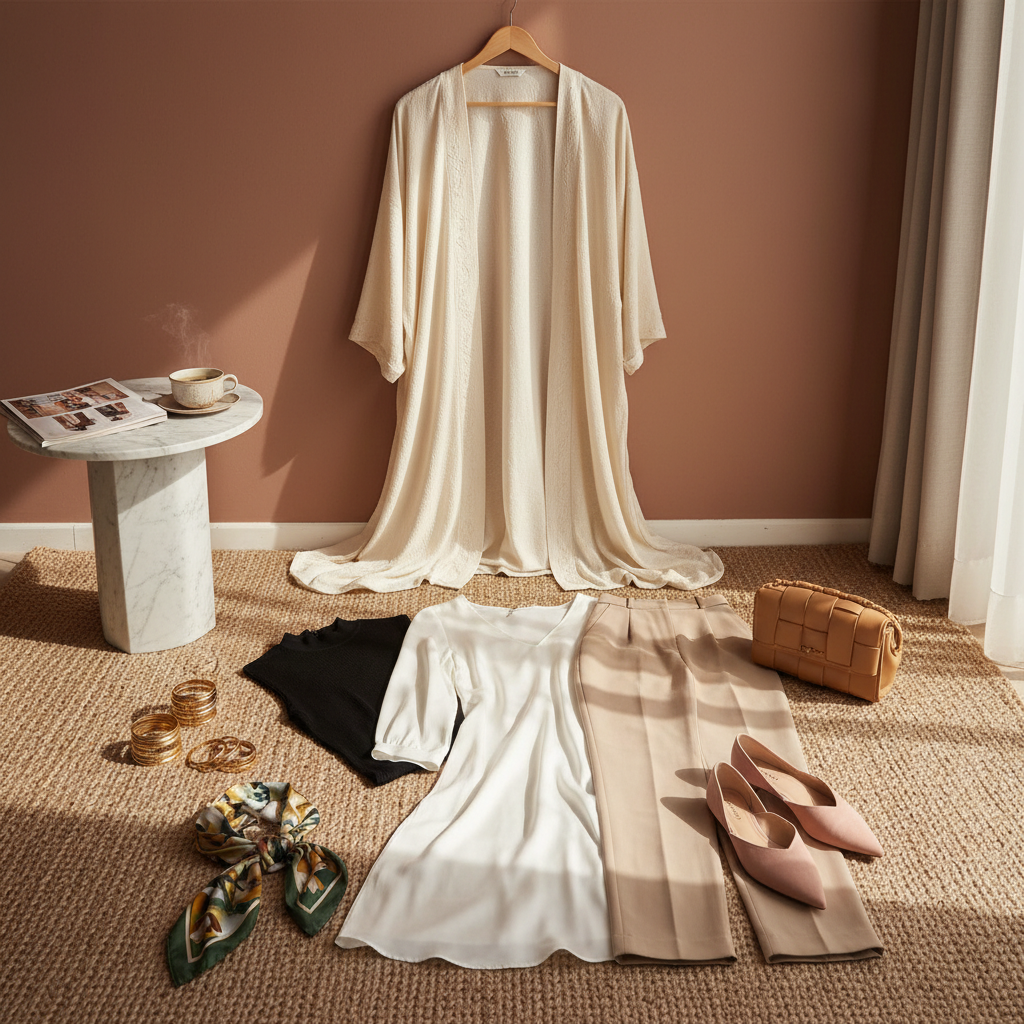 7 Genius Ways to Style Open Abayas for Every Occasion 7 how to style open abaya - fashion inspiration