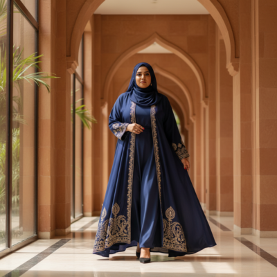 plus size indian abaya featured