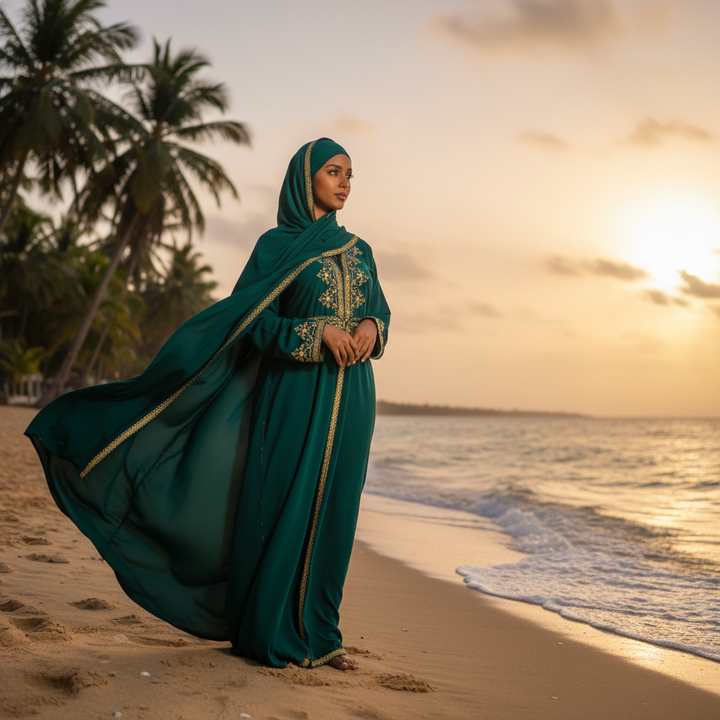 5 Unique Aspects That Make Somali Abayas Stand Out 6 somali abaya - fashion inspiration