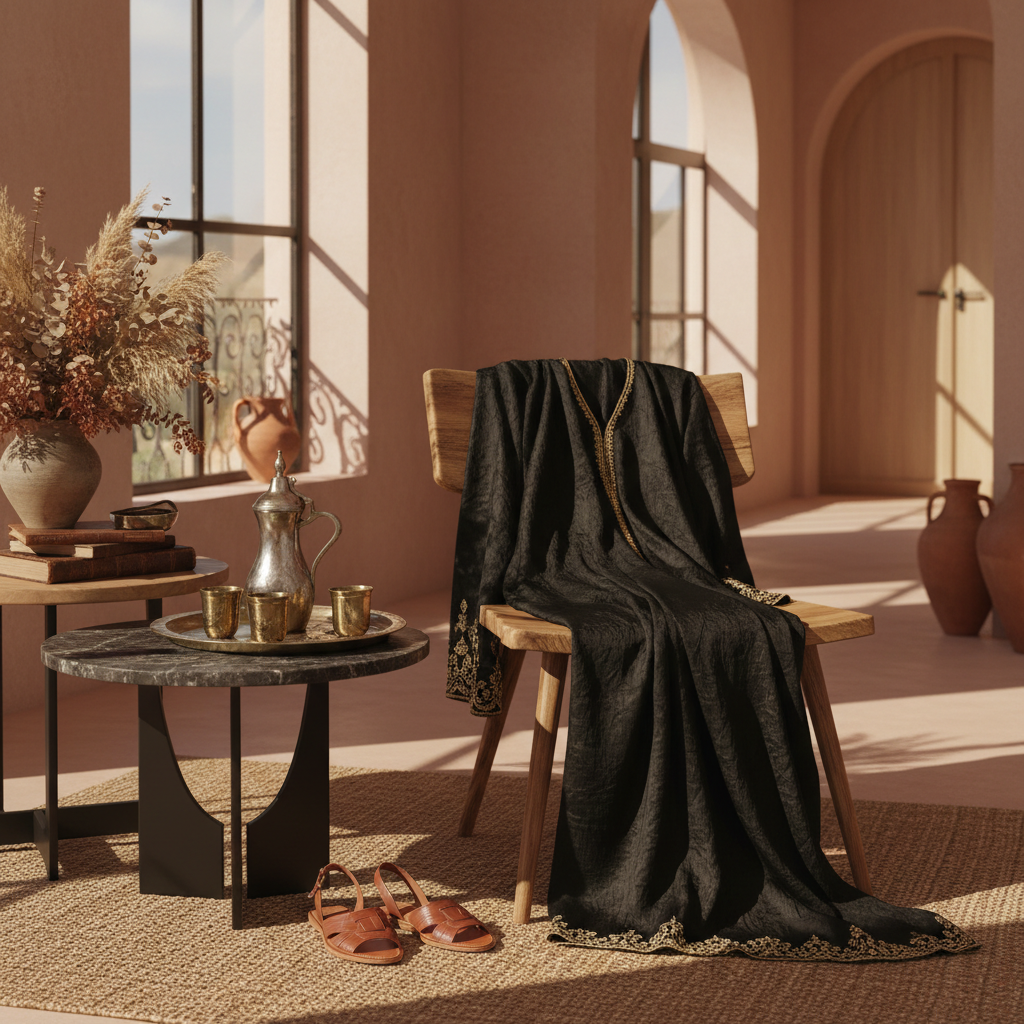 black somali abaya - fashion inspiration