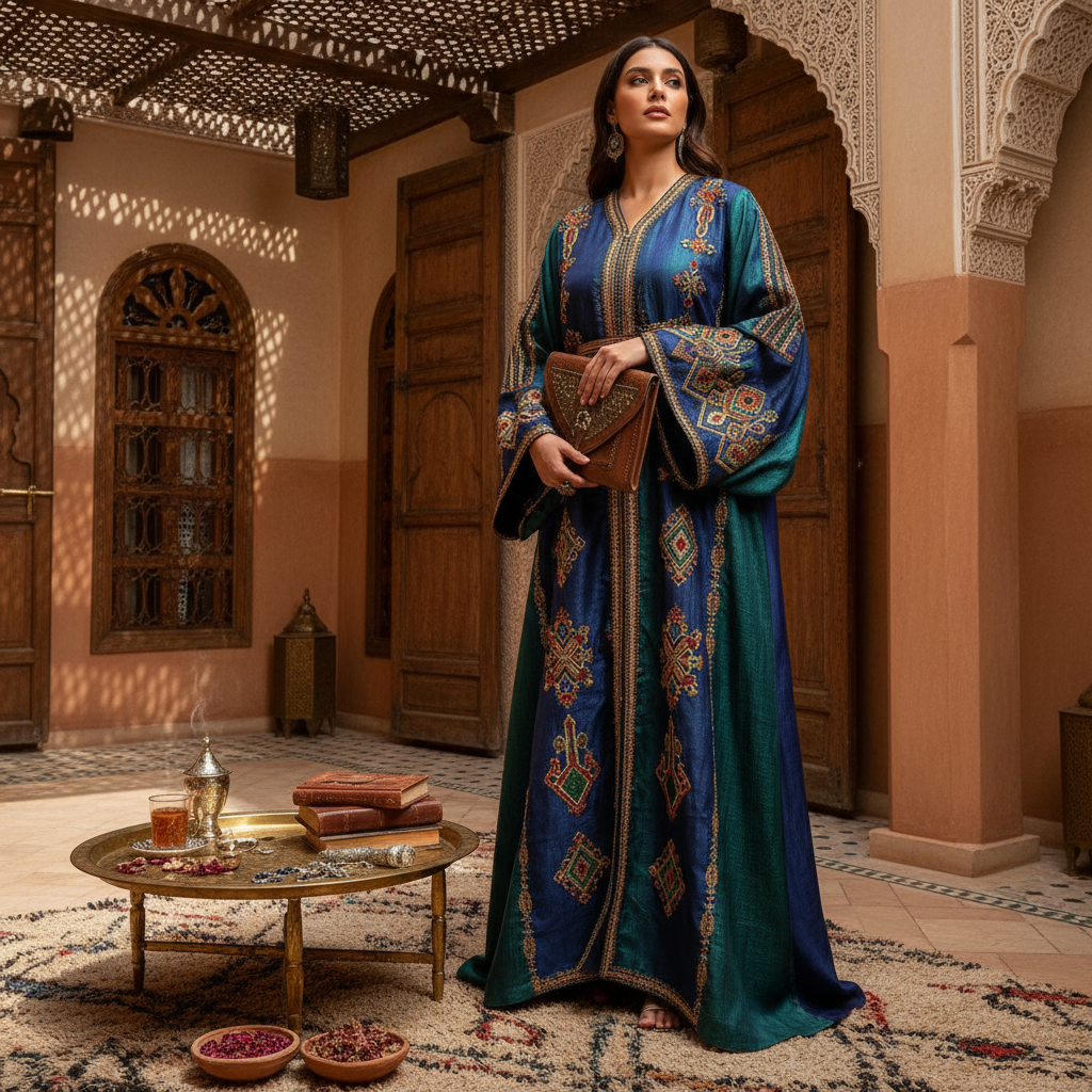 7 Exquisite Ethnic Wear Inspired Abaya Styles for 2026 7 ethnic wear inspired abaya - fashion inspiration