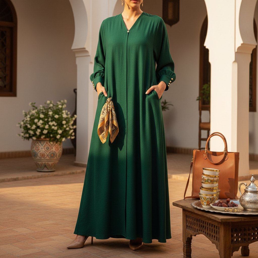 5 Chic & Fashionable Abaya with Pockets Styles You Need in 2026 7 fashionable abaya with pockets - fashion inspiration