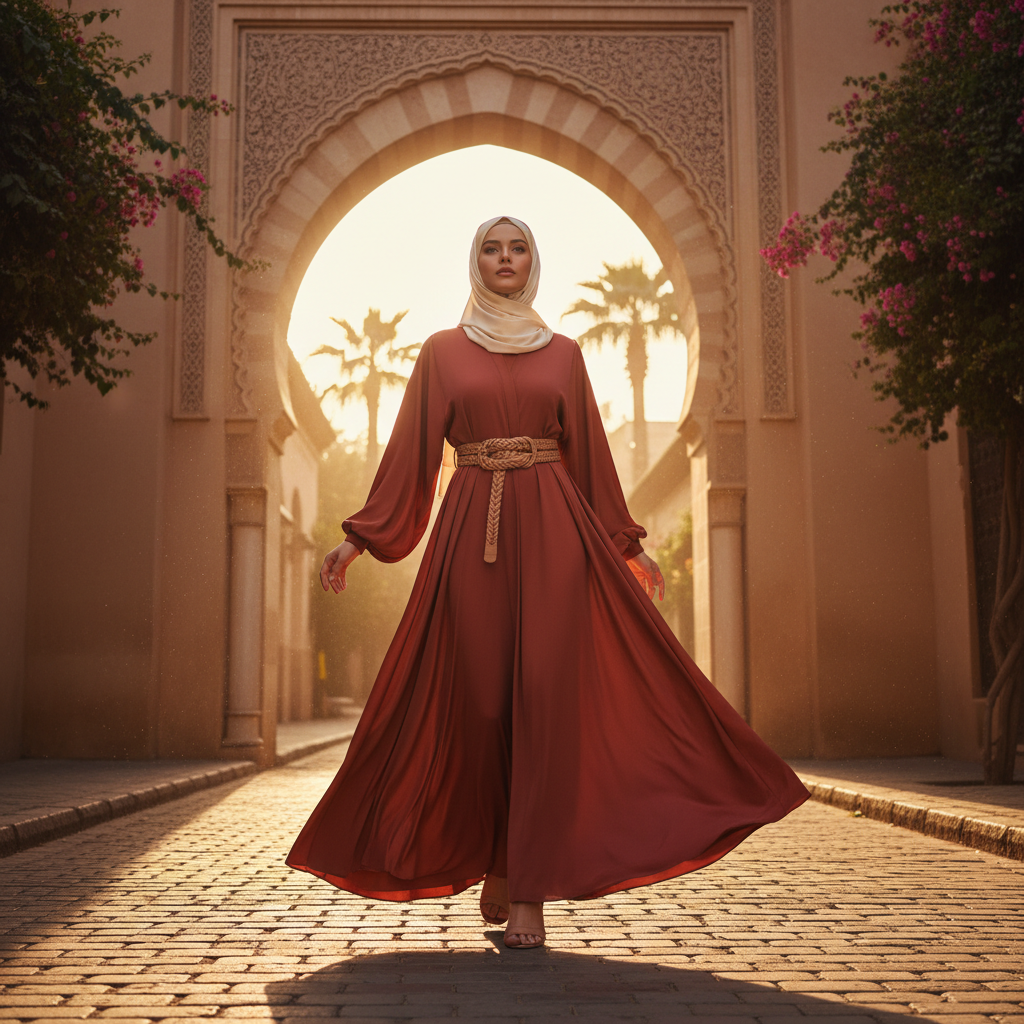 5 Chic Ways to Master the Long Abaya with Belt Style in 2026 6 long abaya with belt style - fashion inspiration