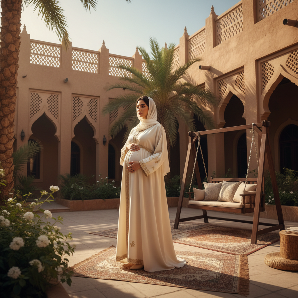 5 Essential Tips for Choosing Maternity Abayas in Saudi Arabia 6 maternity abayas Saudi Arabia - fashion inspiration