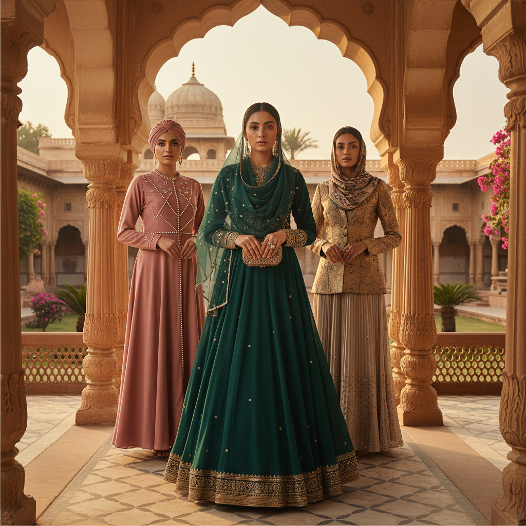 7 Essential Modest Fashion Trends for Indian Women in 2026 6 Muslim fashion India - fashion inspiration