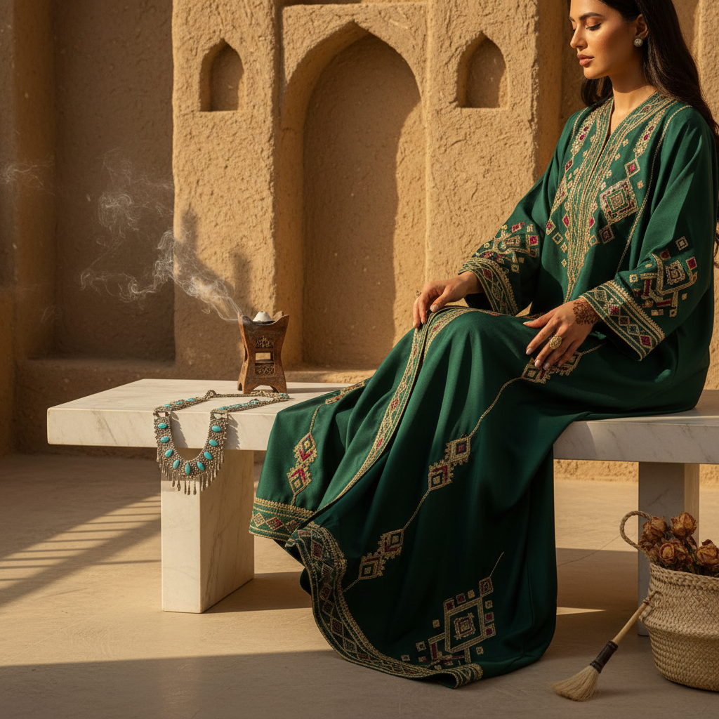5 Exquisite Saudi Heritage Abaya Designs You Need to Know 7 Saudi heritage abaya designs - fashion inspiration