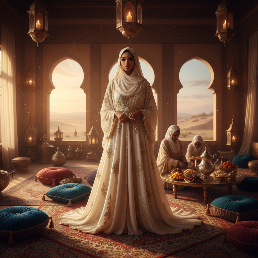 7 Exquisite Somali Wedding Abaya Styles for Your 2026 Celebration 6 somali wedding abaya - fashion inspiration