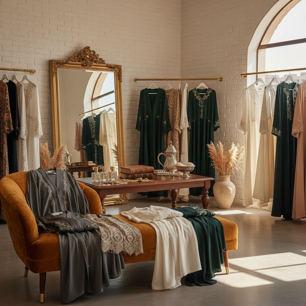7 Best Abaya Stores in Saudi Arabia for Every Style and Budget (2026) 7 best abaya store Saudi Arabia - fashion inspiration