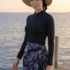 Patterned Long Pareo, Rose Pink - Image 20