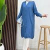 Buttoned Aerobin Cap Pomegranate blouses - Image 9