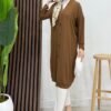 Buttoned Aerobin Cap Pomegranate blouses - Image 10