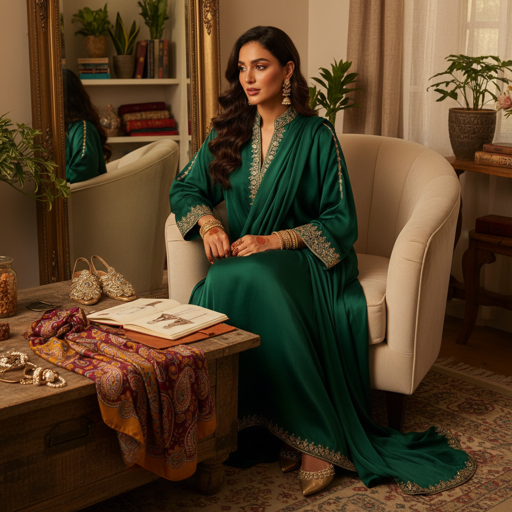 5 Radiant Ways to Style Your Indian Abaya in 2026 7 how to style an Indian abaya - fashion inspiration