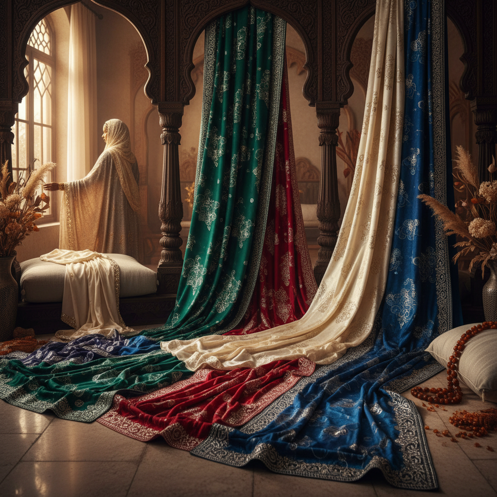 luxurious somali abaya fabrics - fashion inspiration