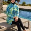 Patterned Long Pareo, Rose Pink - Image 25