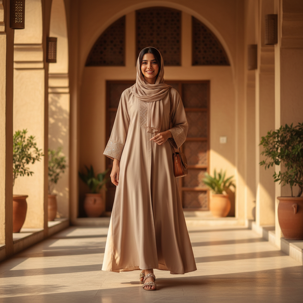 Saudi abaya for daily wear - fashion inspiration