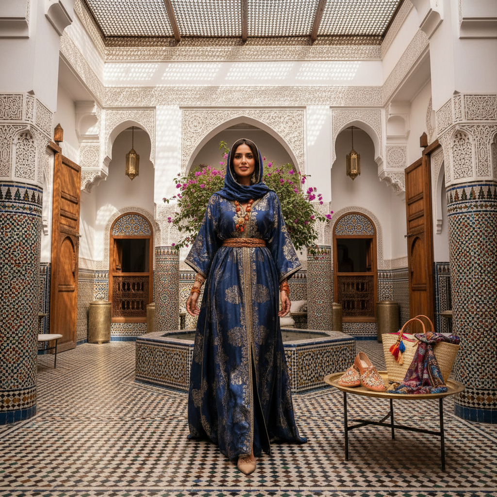 how to style moroccan abaya - fashion inspiration