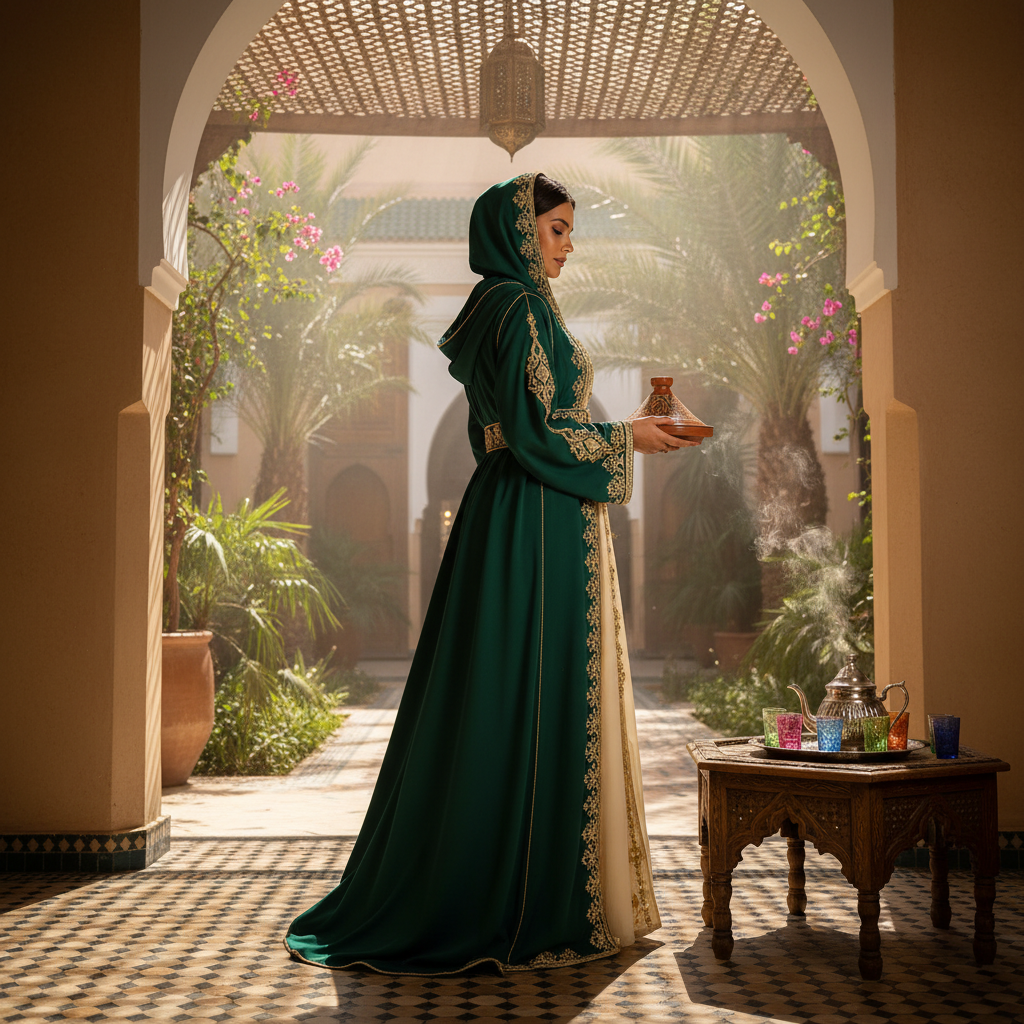 moroccan abaya set - fashion inspiration