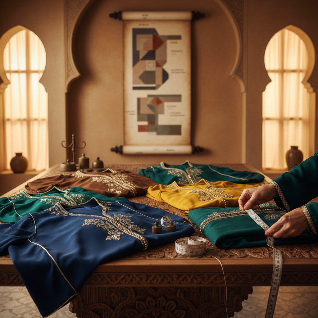 moroccan abaya sizing chart - fashion inspiration