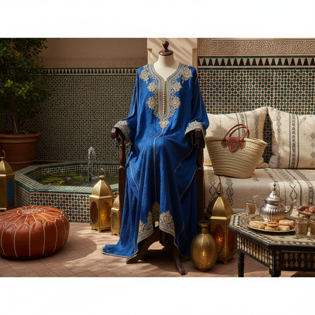 moroccan kaftan abaya - fashion inspiration