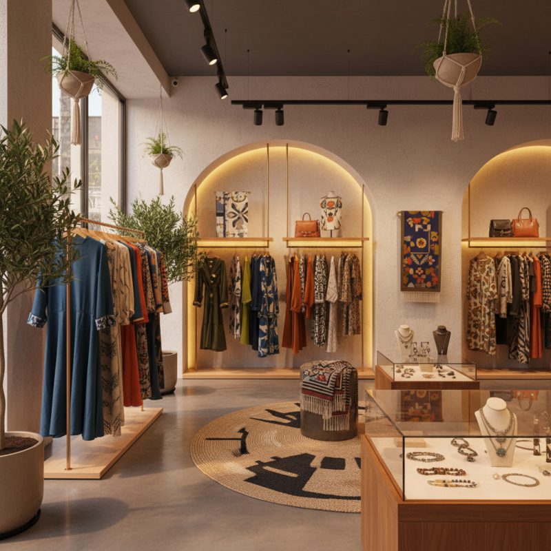 show me highly rated local boutiques specializing in modern turkish designs featured