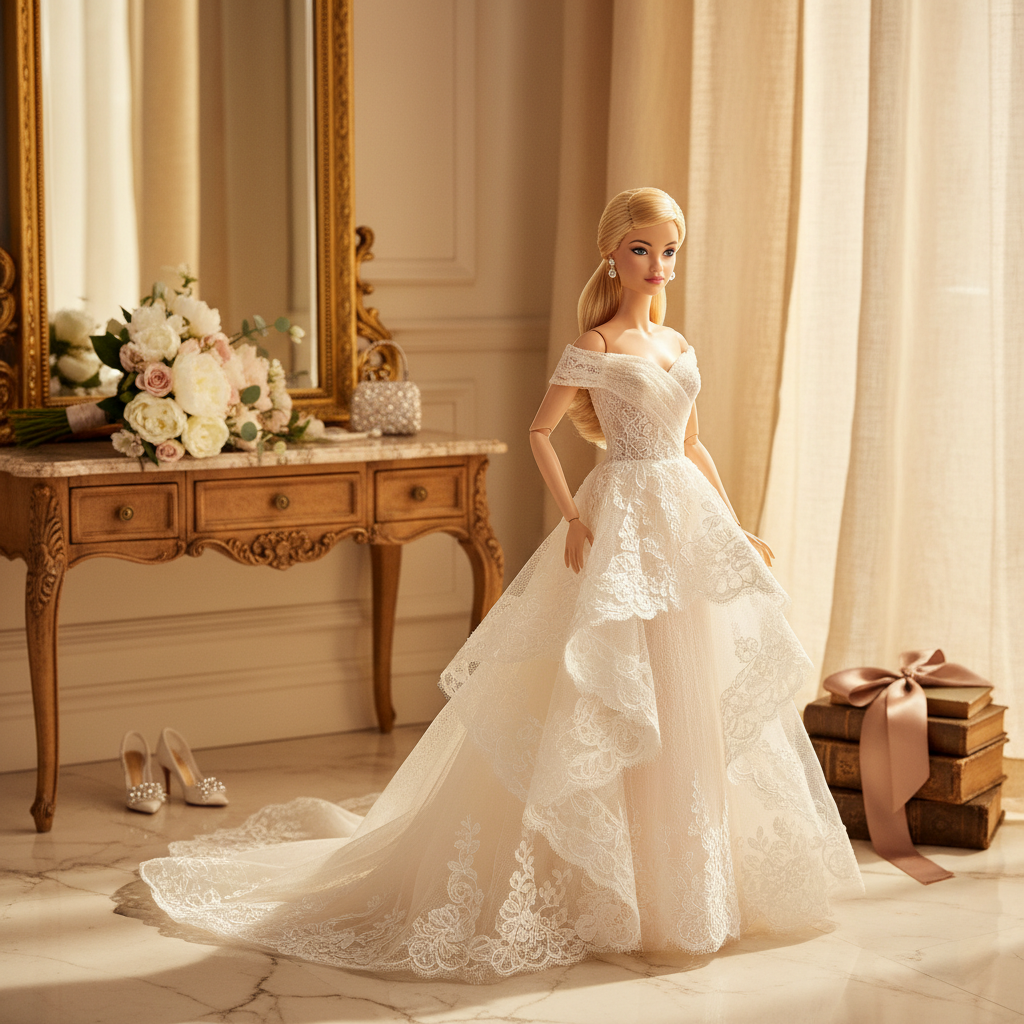 5 Timeless Barbie Wedding Dress Styles for Every Doll in 2026 7 barbie with wedding dress - fashion inspiration