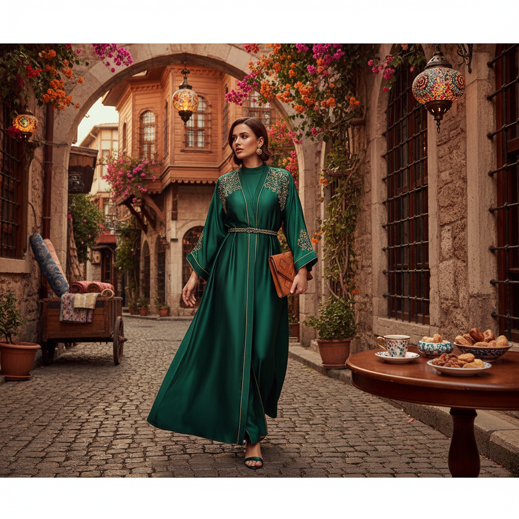 turkish abayas in istanbul - fashion inspiration