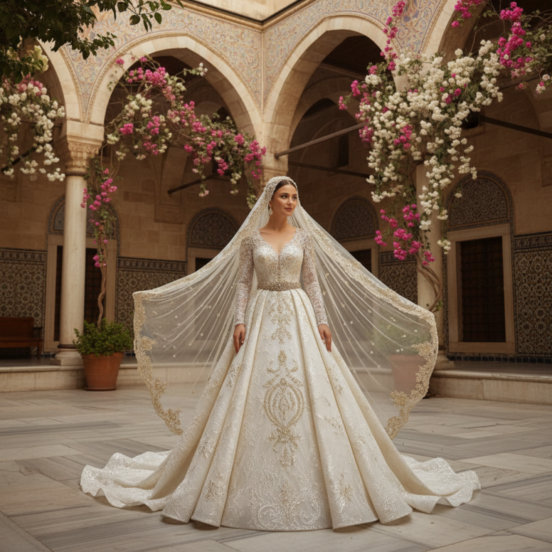 turkish wedding dress featured