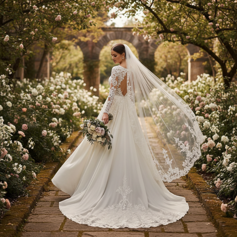 wedding dress for bride featured