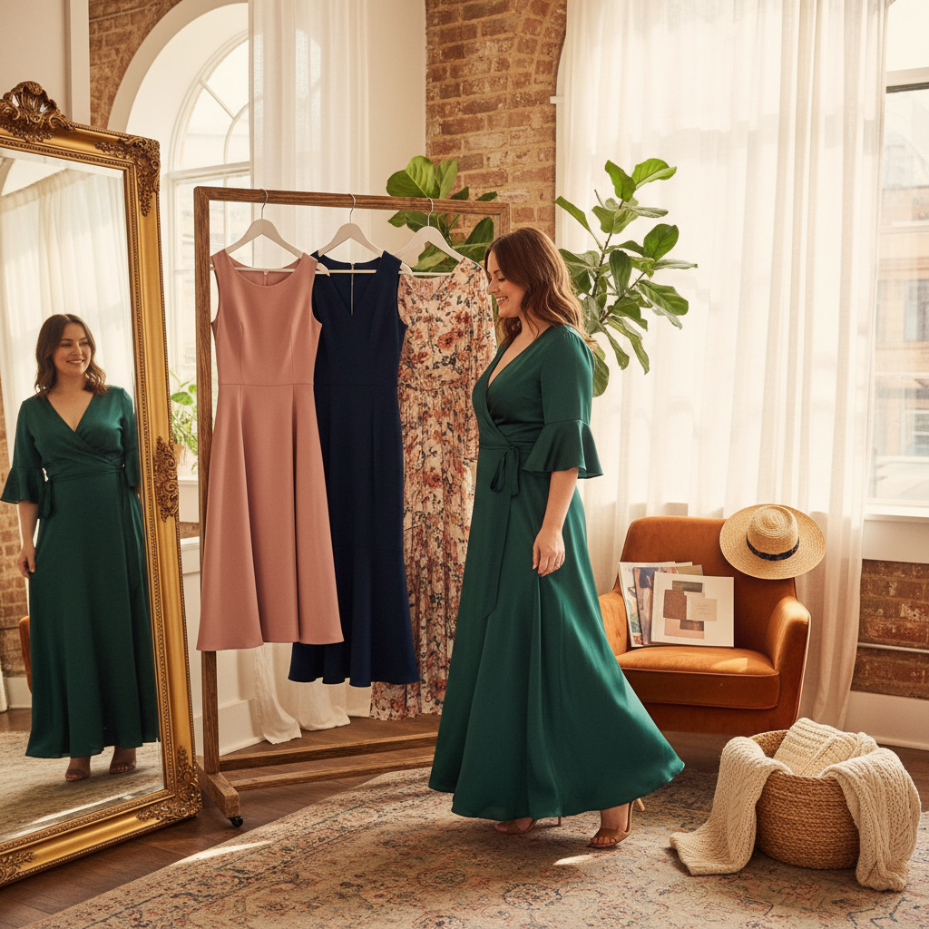best dresses for pear shape body - fashion inspiration