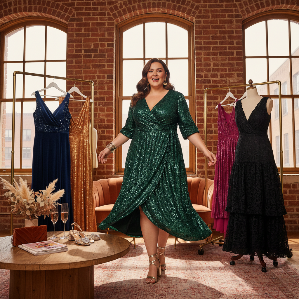 plus size cocktail dresses - fashion inspiration