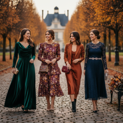 wedding guest dresses for fall featured